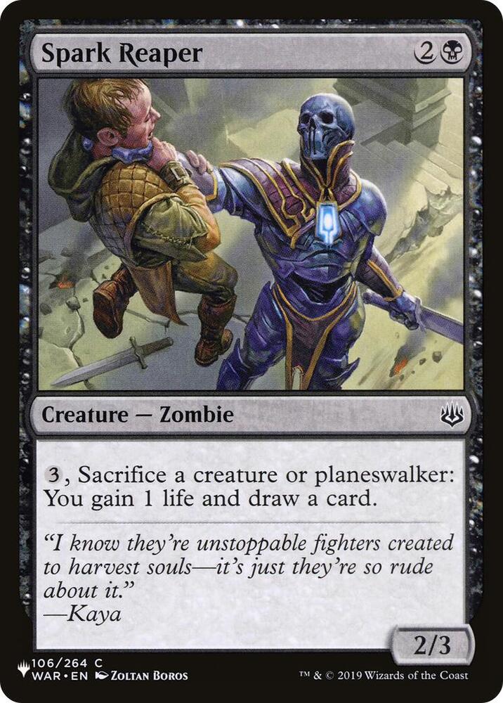 Spark Reaper [The List Reprints] 106/264