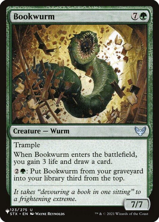 Bookwurm [The List Reprints] 123/275