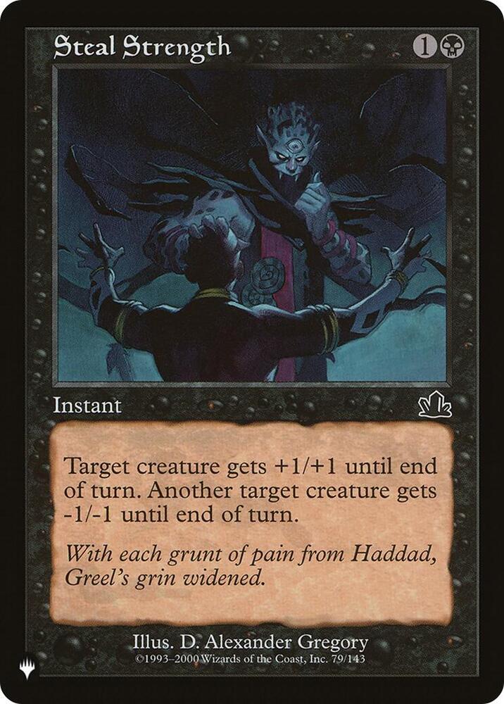 Steal Strength [The List Reprints] 79/143