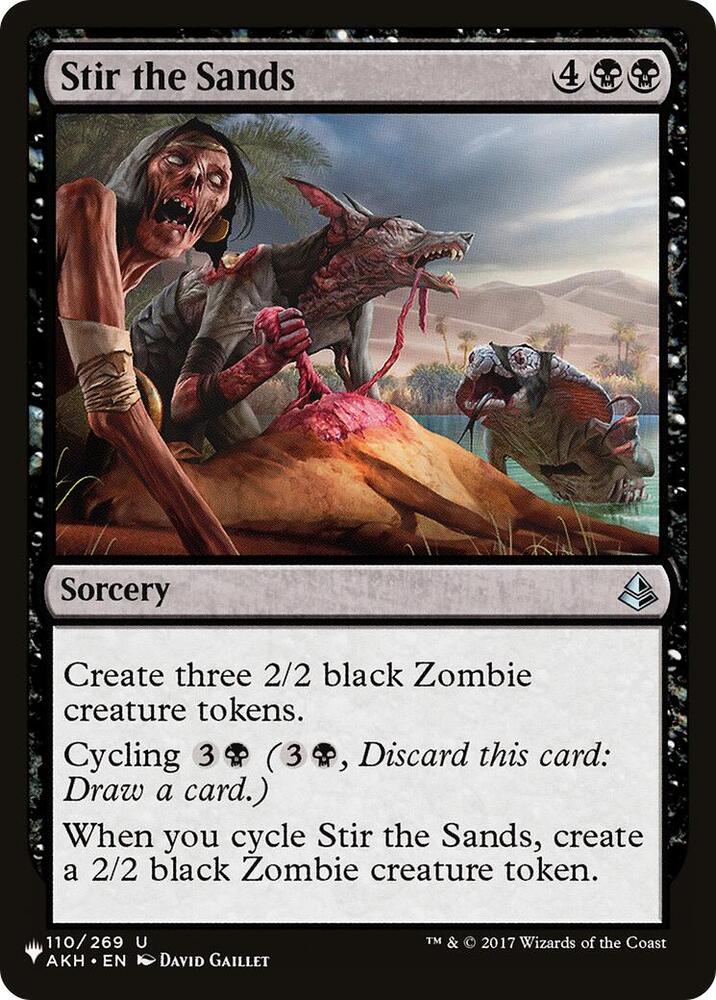 Stir the Sands [The List Reprints] 110/269