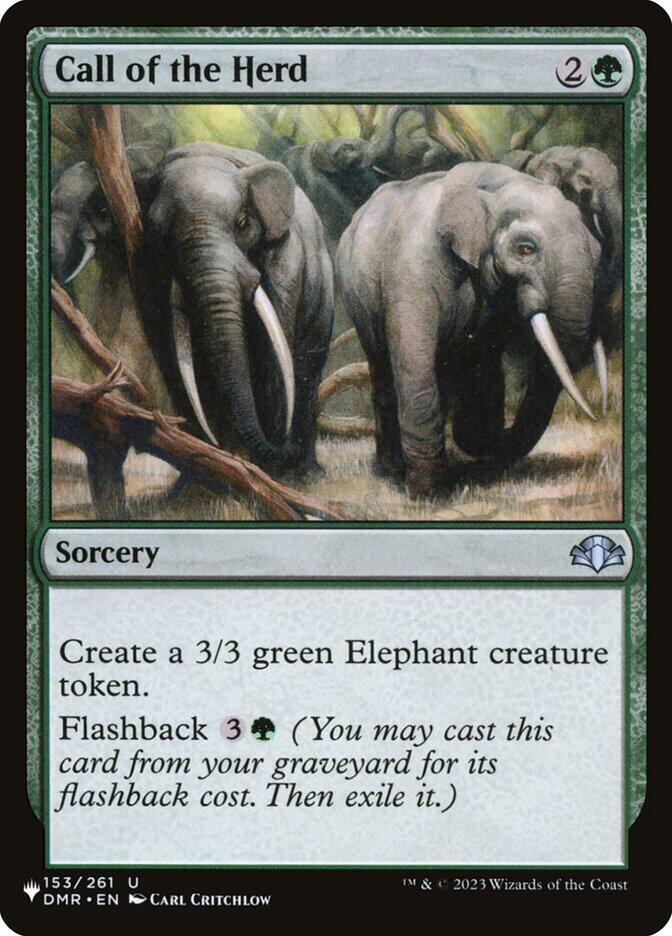 Call of the Herd [The List Reprints] 153/261