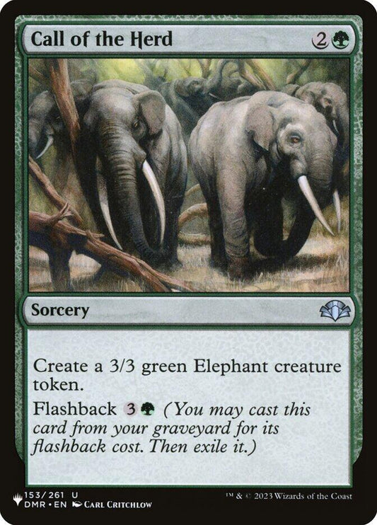 Call of the Herd [The List Reprints] 153/261