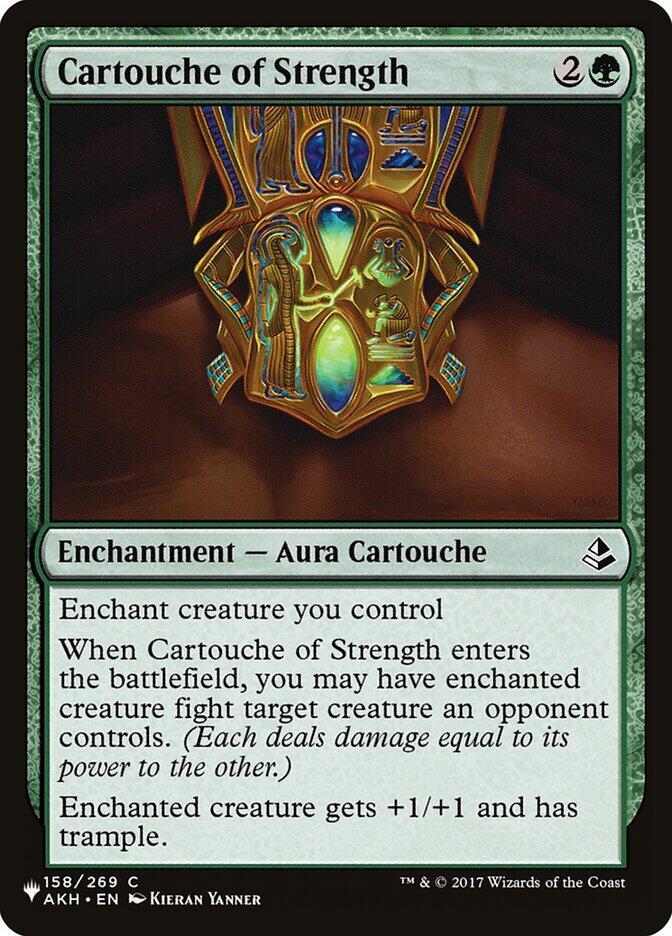 Cartouche of Strength [The List Reprints] 158/269