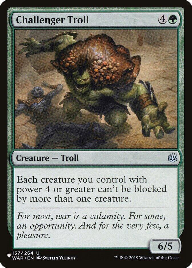 Challenger Troll [The List Reprints] 157/264