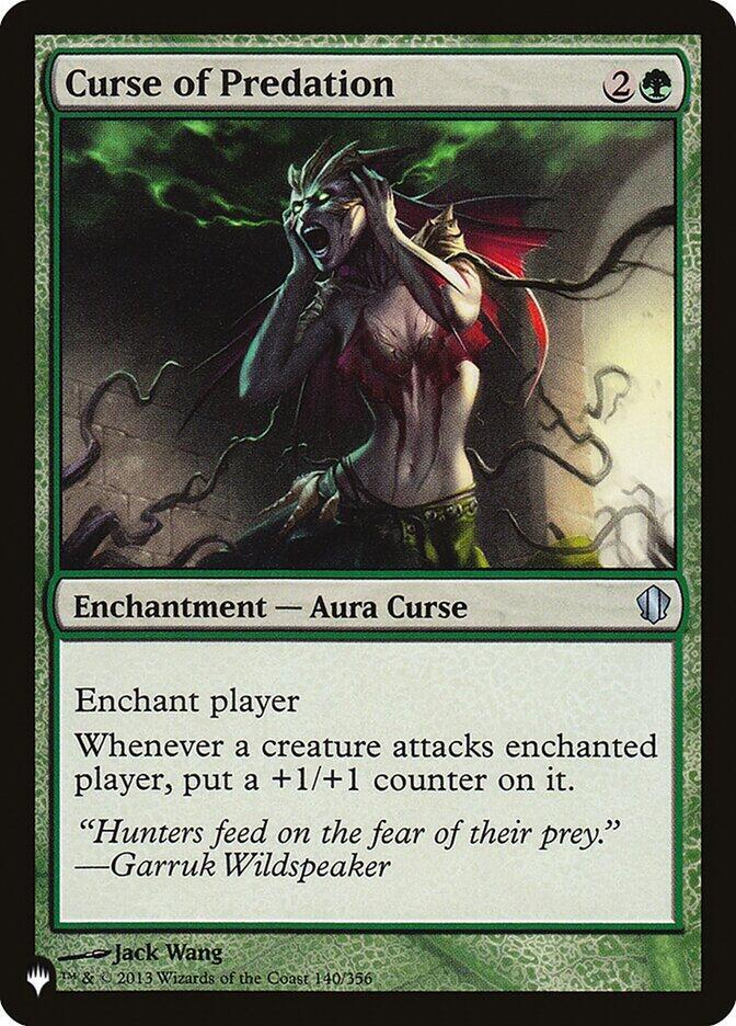 Curse of Predation [The List Reprints] 140/356