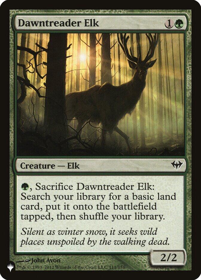 Dawntreader Elk [The List Reprints] 111/158