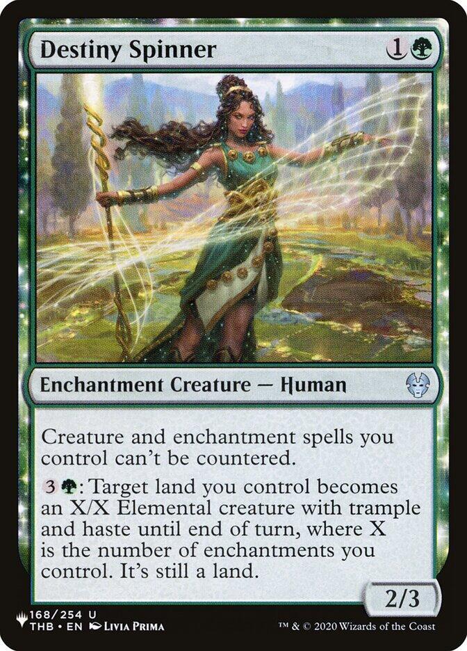 Destiny Spinner [The List Reprints] 168/254