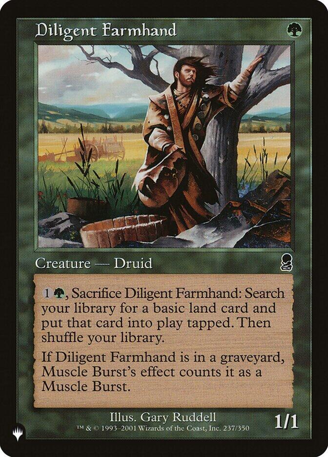 Diligent Farmhand [The List Reprints] 237/350