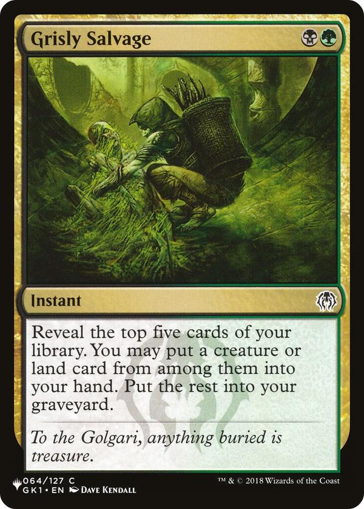 Grisly Salvage [The List Reprints] 064/127