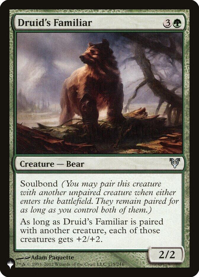 Druid's Familiar [The List Reprints] 175/244