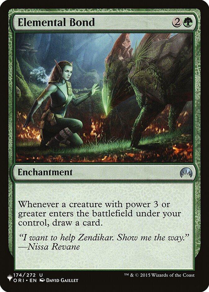Elemental Bond [The List Reprints] 174/272