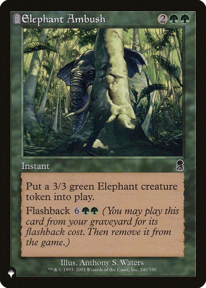 Elephant Ambush [The List Reprints] 240/350