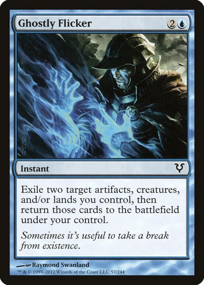 Ghostly Flicker [Avacyn Restored] 57