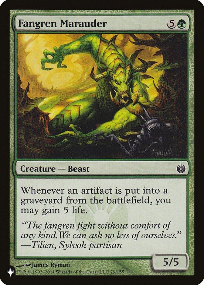 Fangren Marauder [The List Reprints] 79/155
