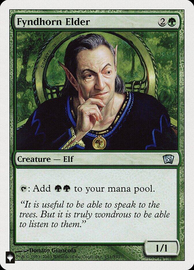 Fyndhorn Elder [The List Reprints] 251/350