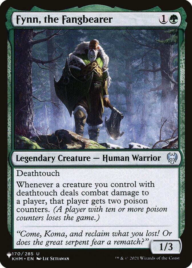 Fynn, the Fangbearer [The List Reprints] 170/285