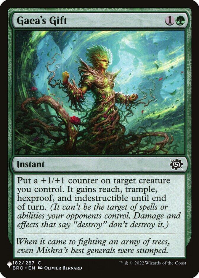 Gaea's Gift [The List Reprints] 182/012