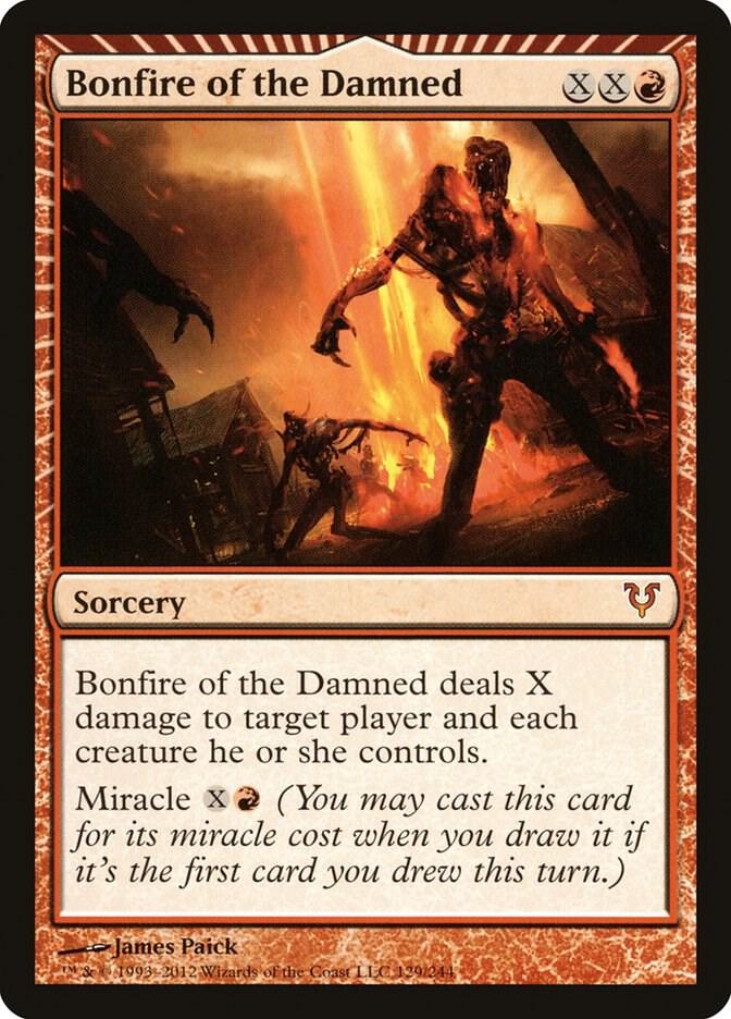Bonfire of the Damned [Avacyn Restored] 129