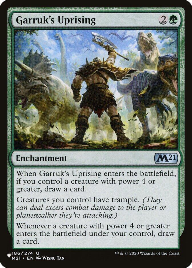 Garruk's Uprising [The List Reprints] 186/274