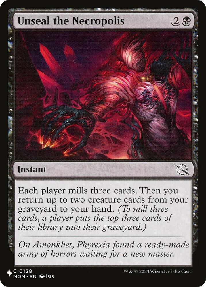Unseal the Necropolis [The List Reprints] 0128