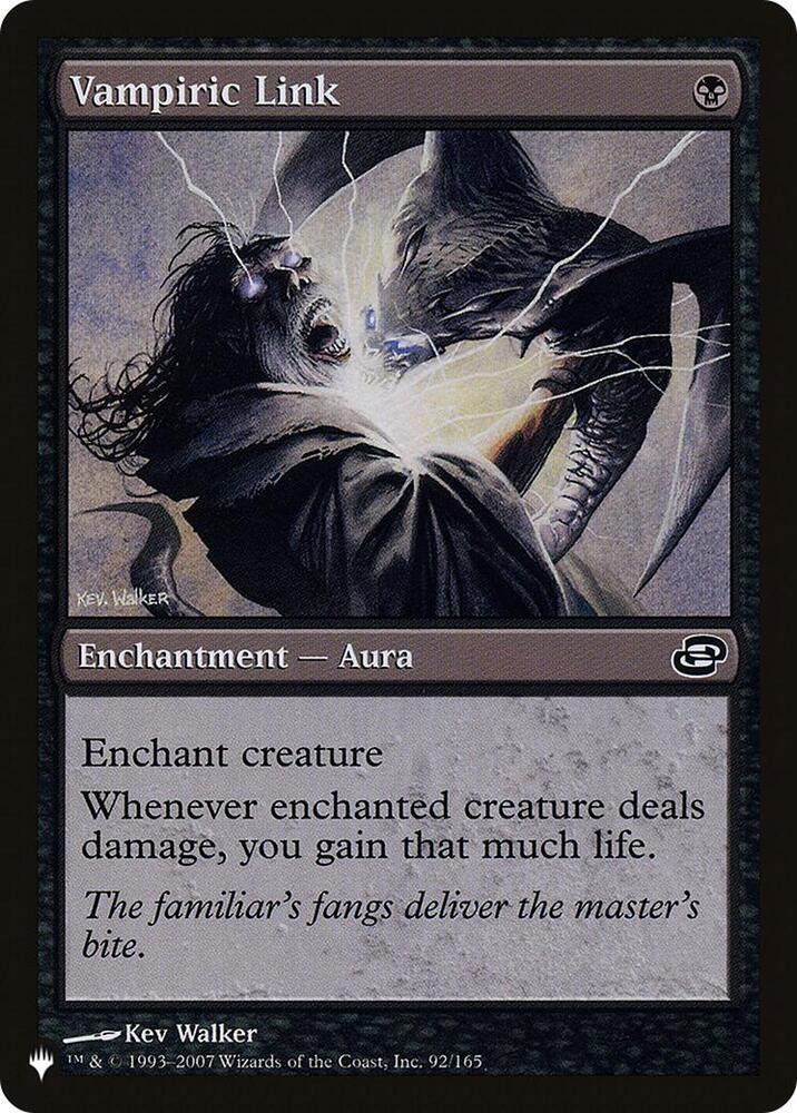 Vampiric Link [The List Reprints] 92/165