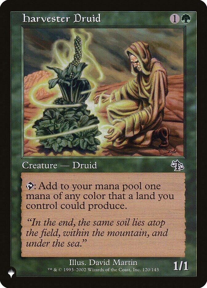 Harvester Druid [The List Reprints] 120/143