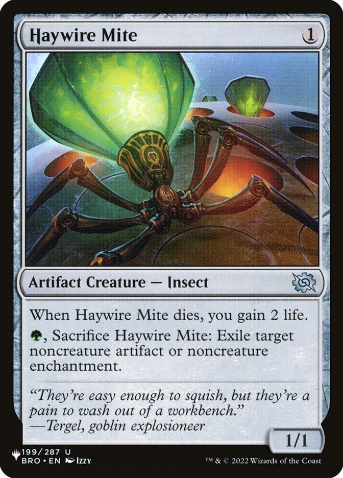 Haywire Mite [The List Reprints] 199/012