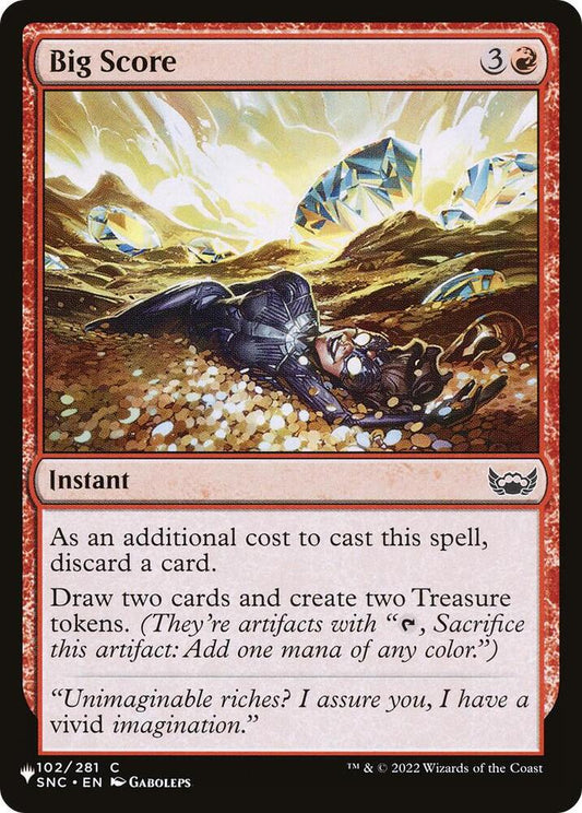 Big Score [The List Reprints] 102/281