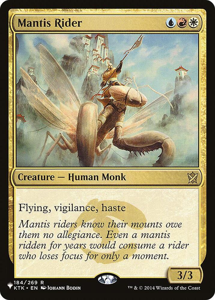 Mantis Rider [The List Reprints] 184/269
