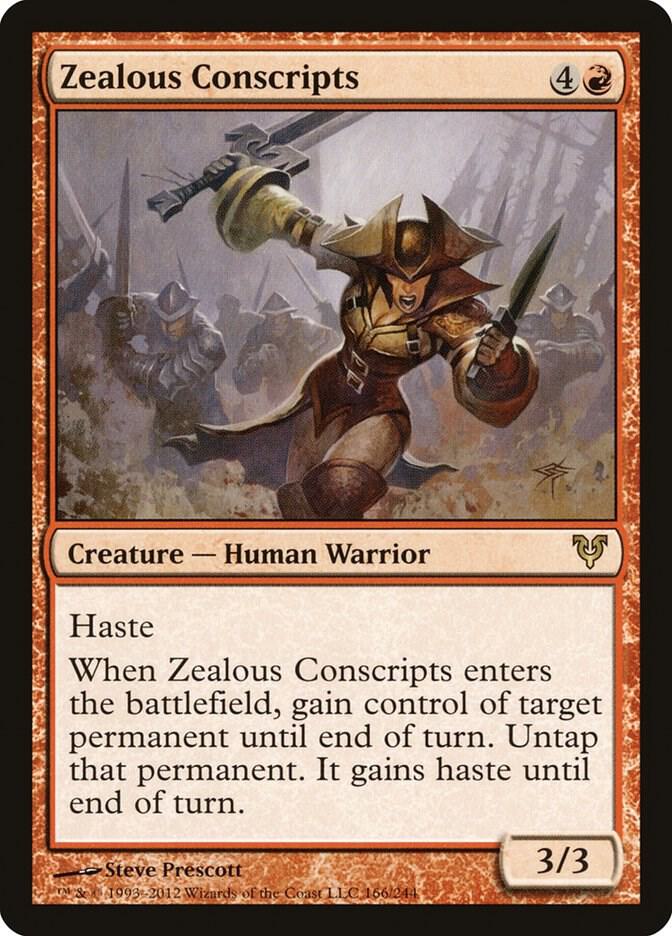 Zealous Conscripts [Avacyn Restored] 166