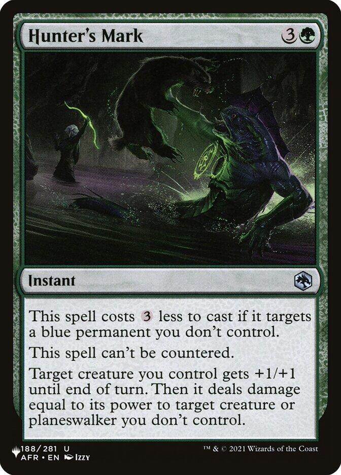 Hunter's Mark [The List Reprints] 188/281