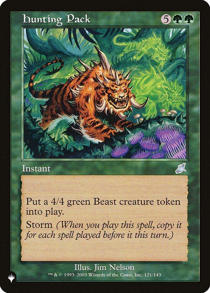 Hunting Pack [The List Reprints] 121/143