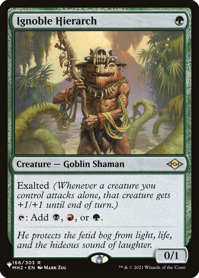 Ignoble Hierarch [The List Reprints] 166/303