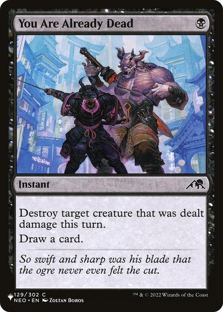 You Are Already Dead [The List Reprints] 129/302