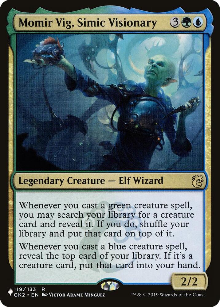Momir Vig, Simic Visionary [The List Reprints] 119/133