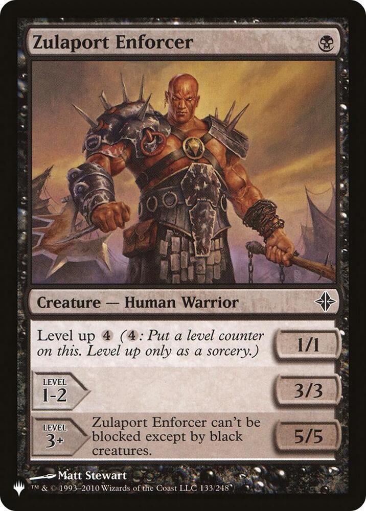 Zulaport Enforcer [The List Reprints] 133/248
