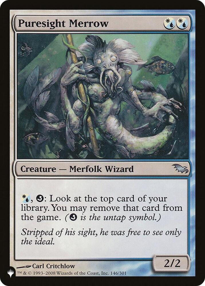 Puresight Merrow [The List Reprints] 146/301