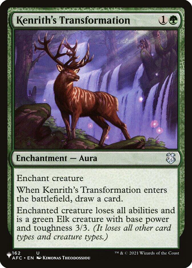 Kenrith's Transformation [The List Reprints] 162/062