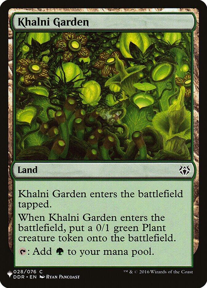 Khalni Garden [The List Reprints] 028/076