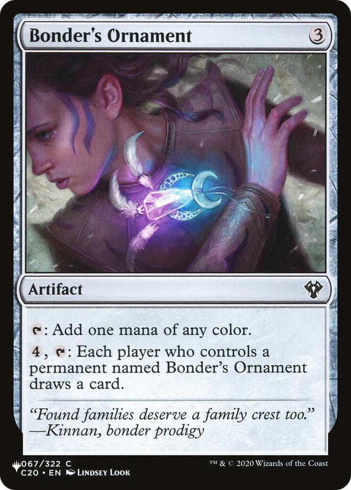 Bonder's Ornament [The List Reprints] 067/322