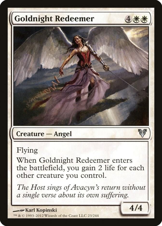 Goldnight Redeemer [Avacyn Restored] 23