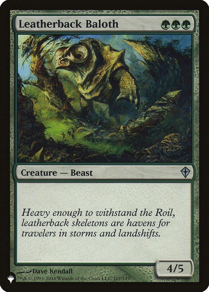 Leatherback Baloth [The List Reprints] 107/145