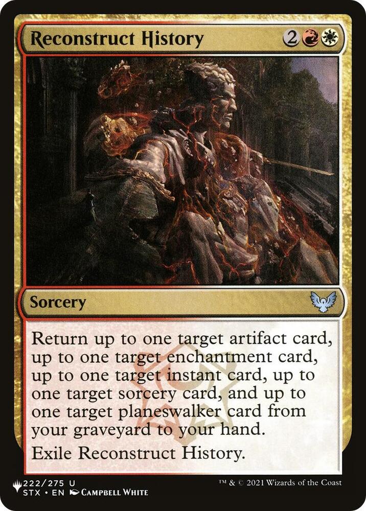 Reconstruct History [The List Reprints] 222/275