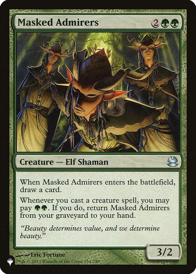 Masked Admirers [The List Reprints] 154/229