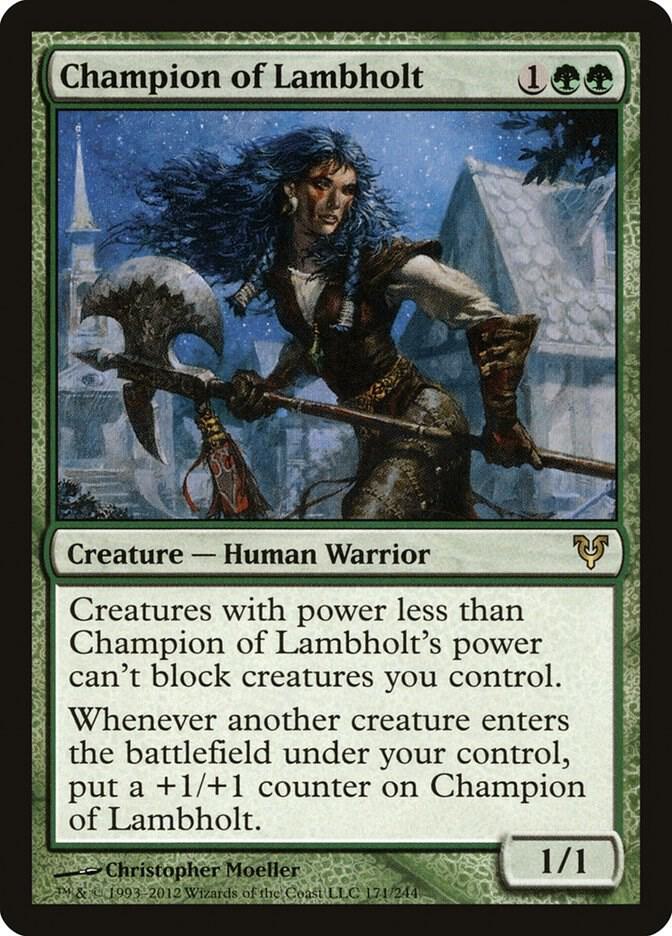 Champion of Lambholt [Avacyn Restored] 171