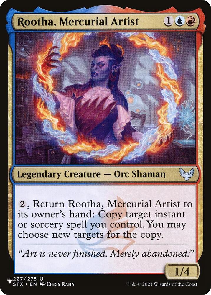 Rootha, Mercurial Artist [The List Reprints] 227/275