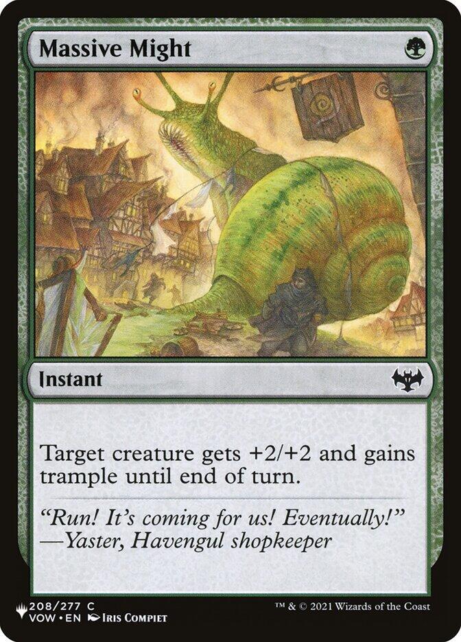 Massive Might [The List Reprints] 208/277
