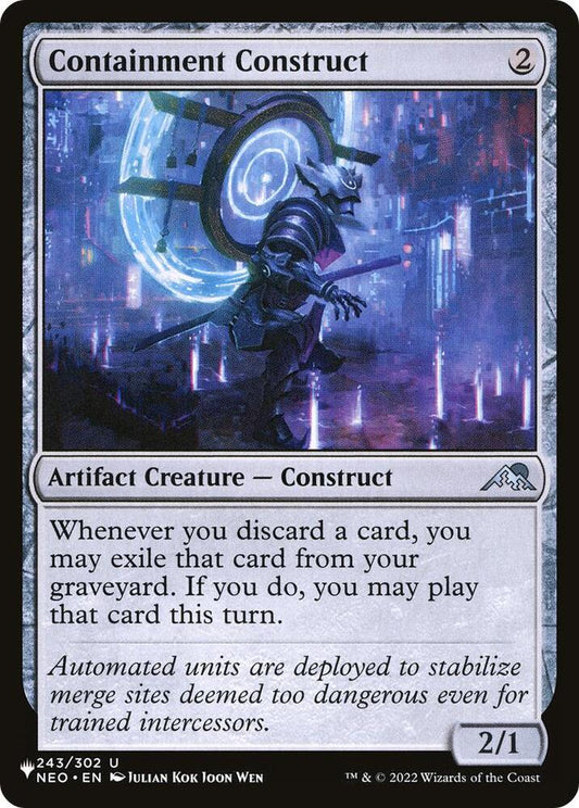 Containment Construct [The List Reprints] 243/302