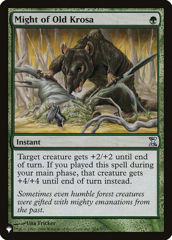 Might of Old Krosa [The List Reprints] 204/301