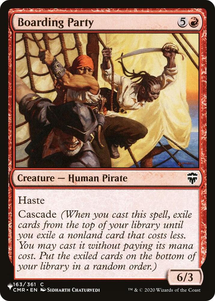 Boarding Party [The List Reprints] 163/361